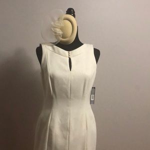 Classic creme dress (minor dot )
